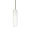 Besa Lighting Tu Tu Stem Pendant, Opal Matte, Bronze Finish, 1x40W Incandescent 1TT-412107-SN - alternate 1